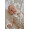 Zandkleurige t-shirt met egeltje - Short sleeve t-shirt sand melee